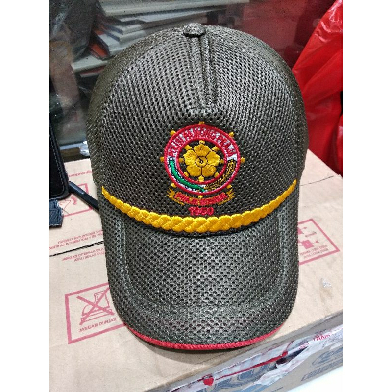 Topi jaring hijau pol pp