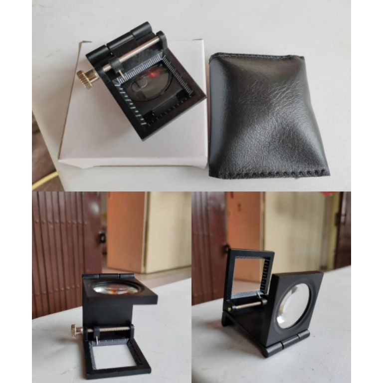 

ART X79L kaca pembesar lup jarum metal untuk kain percetakan