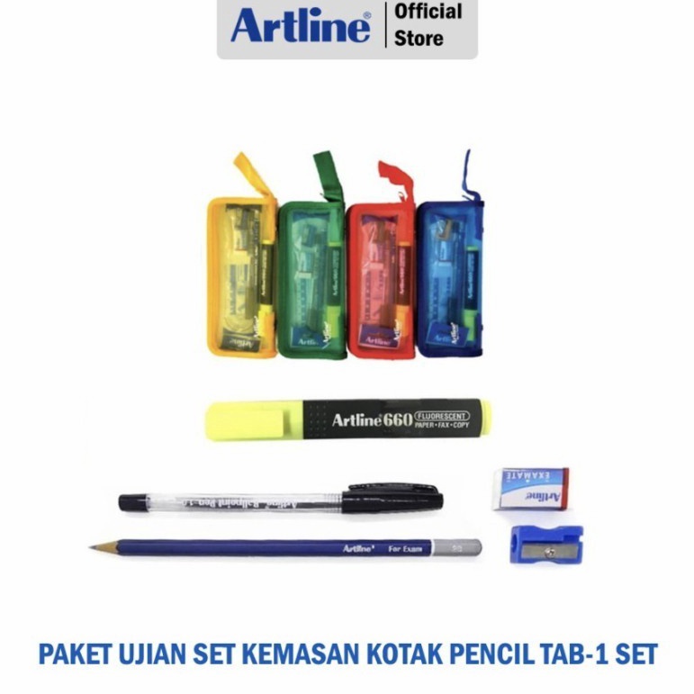 

ART X2A Paket Ujian ARTLINE Set Kotak Pensil TAB1