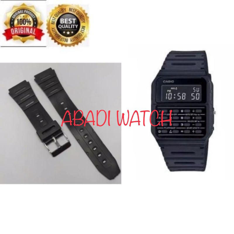 TALI CA53W CA-53W CA53 CA-53 CA 53 W STRAP JAM TANGAN KALKULATOR CALCULATOR