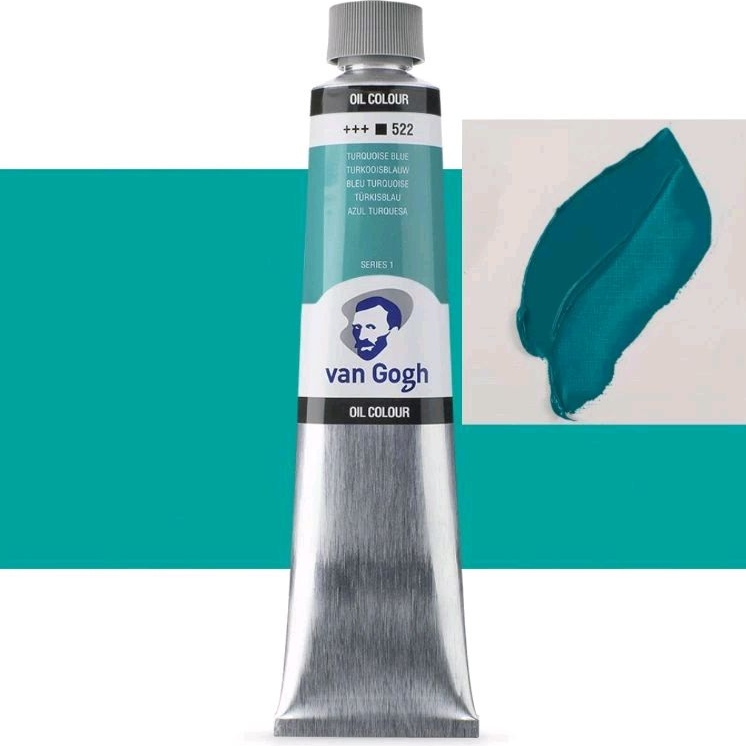 

Cat Minyak Van Gogh Oil Colour 200 ml Turquoise Blue