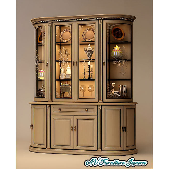 Bufet Lemari pajangan Atau Bufet Hias