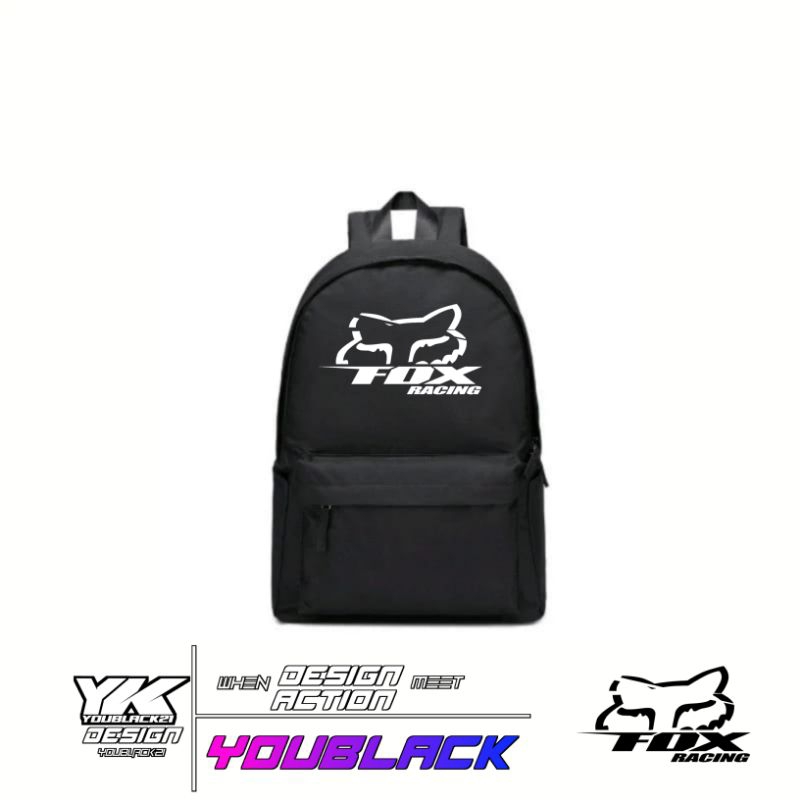 TAS RACING - TAS LAPTOP - TAS SEKOLAH - RANSEL RACING - FOX - TLD - 100