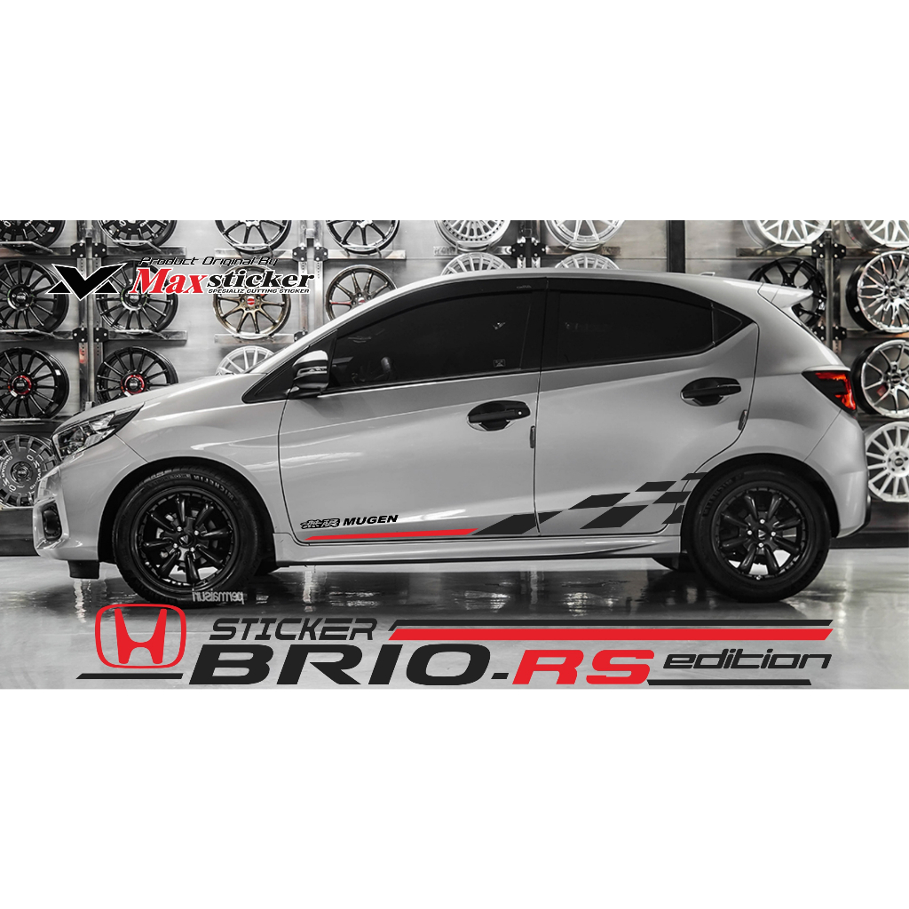 sticker BRIO baru 2019 2023 Stiker aksesoris Brio