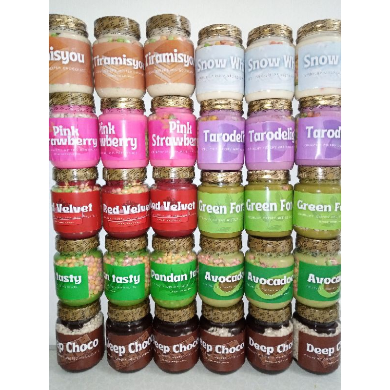 

Snack ringan berbalut coklat CRISPY MELTED CHOCOLATE
