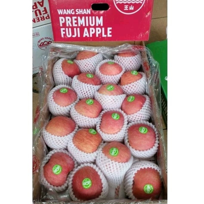 Indukbuah Buah Apel Fuji Wangshan Premium 1 Dus