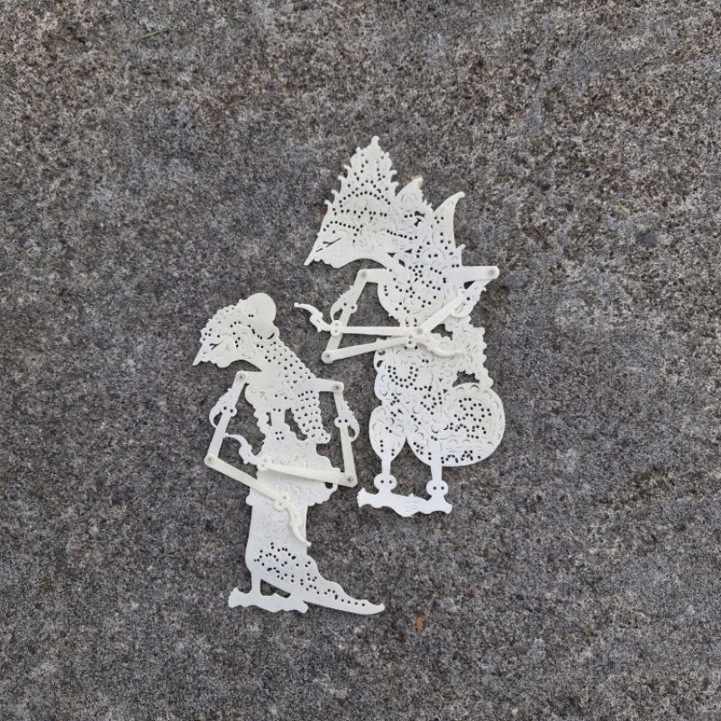 Wayang Kulit Rama Shinta Polos 17 cm