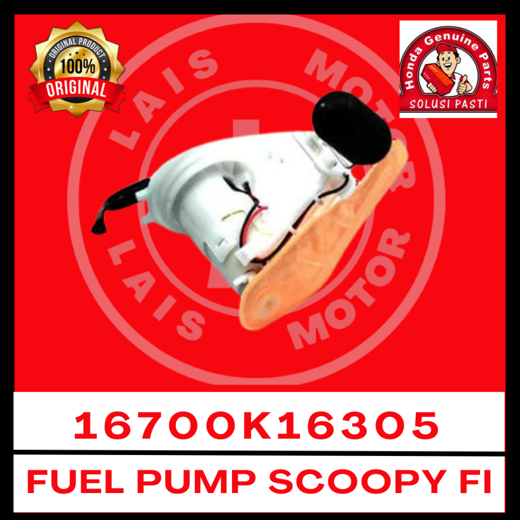 Fuel Pump K16 Scoopy FI, Beat FI 16700K16305 ORI AHM