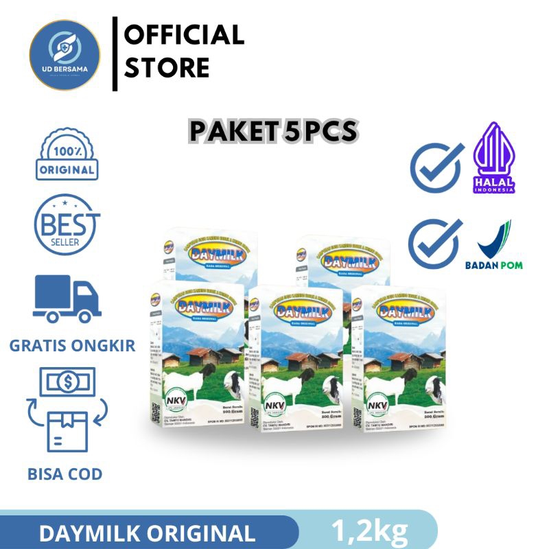 

susu kambing daymilk 5 kotak 1,2kg Banjarmasin