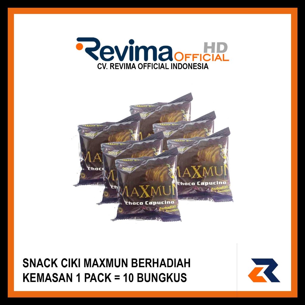 

Snack Chiki MAXMUN Berhadiah Uang_Jika beruntung, Kemasan 1 Pack isi 10 Bungkus