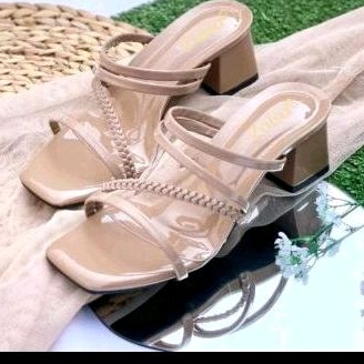 Sendal Hak Tahu Kepang Wanita Dewasa Sepatu Kondangan