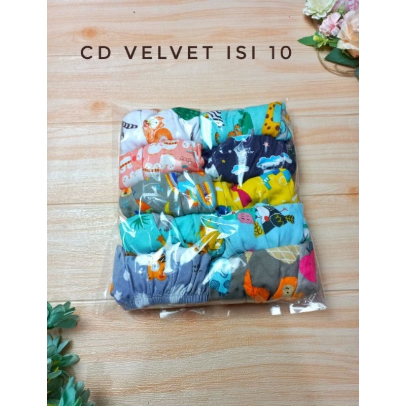 10 PCS CD ANAK, PERCA VELVET JUNIOR