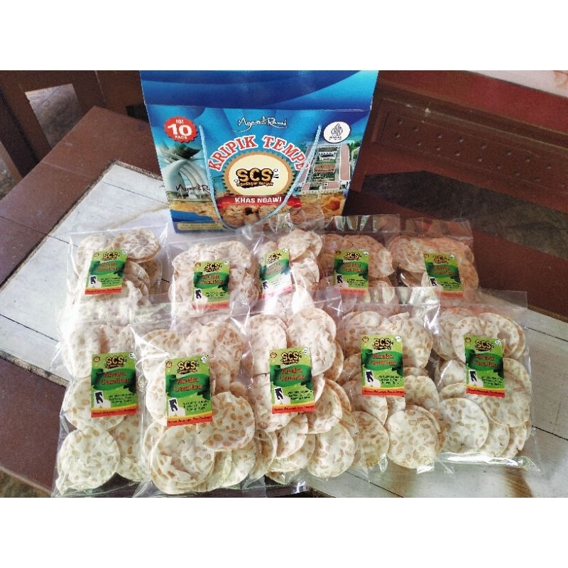 

KERIPIK TEMPE SAGU SCS SAUDAGAR KERIPIK BOX ISI 10