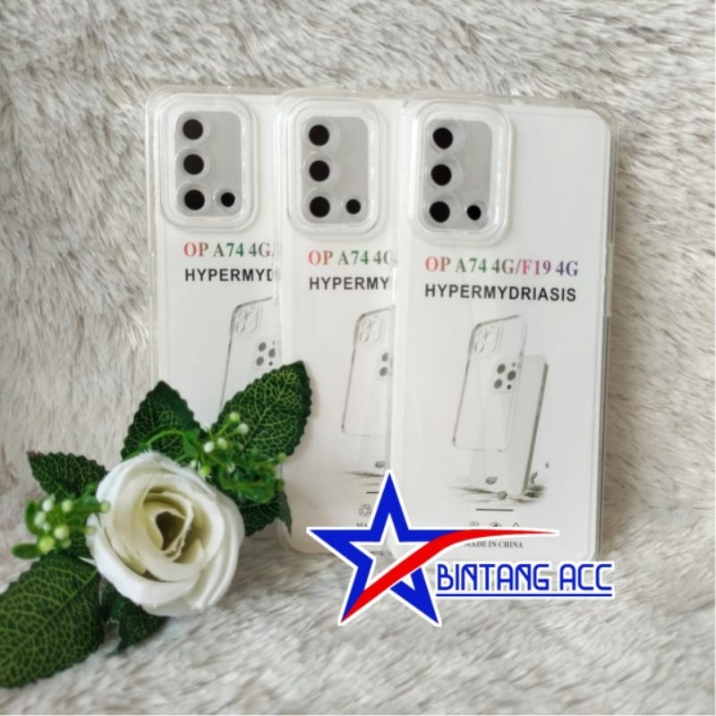 Silikon Casing Bening Oppo A74 4G A95 4G Case