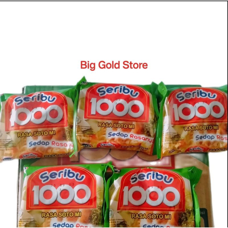 

mie GAGA 1000 mie kuah 5 Pcs dan mie goreng 5 Pcs