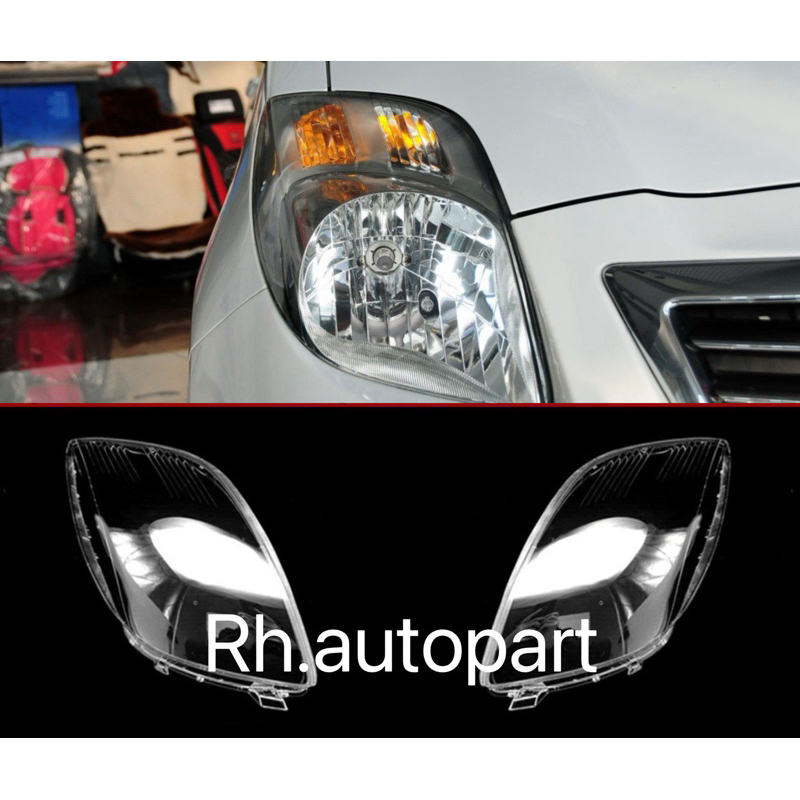 MIKA HEAD LAMP/ COVER LAMPU DEPAN TOYOTA YARIS 2006-2008