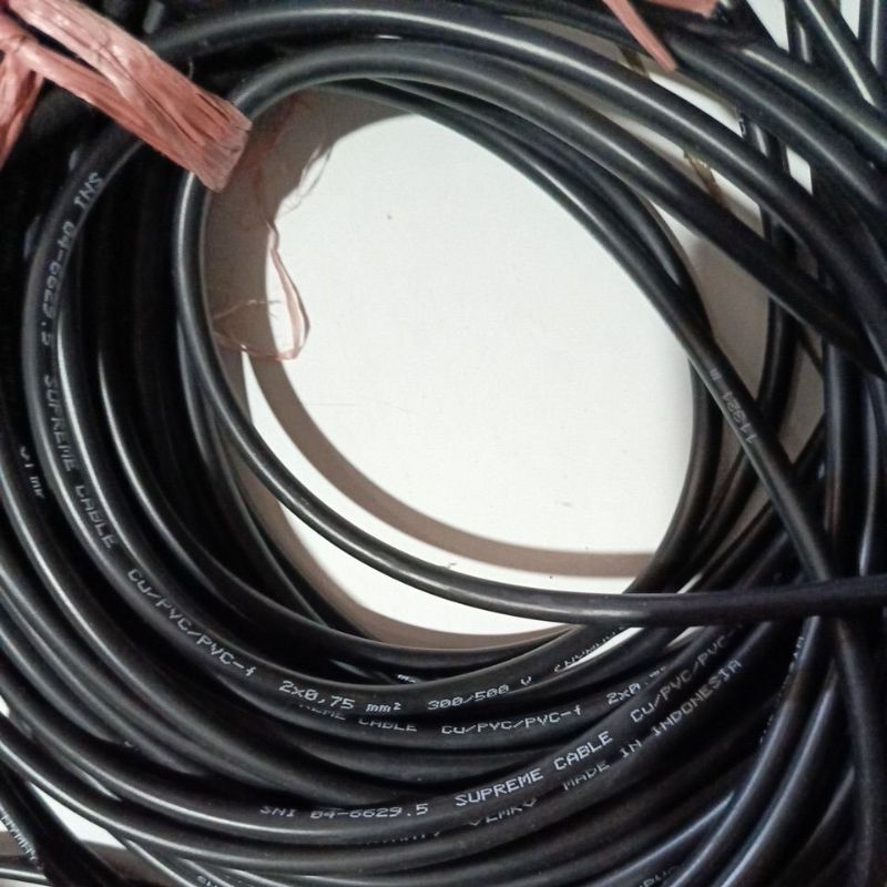 Kabel Supreme Nyyhy/Nymhy 2*0,75 Meteran