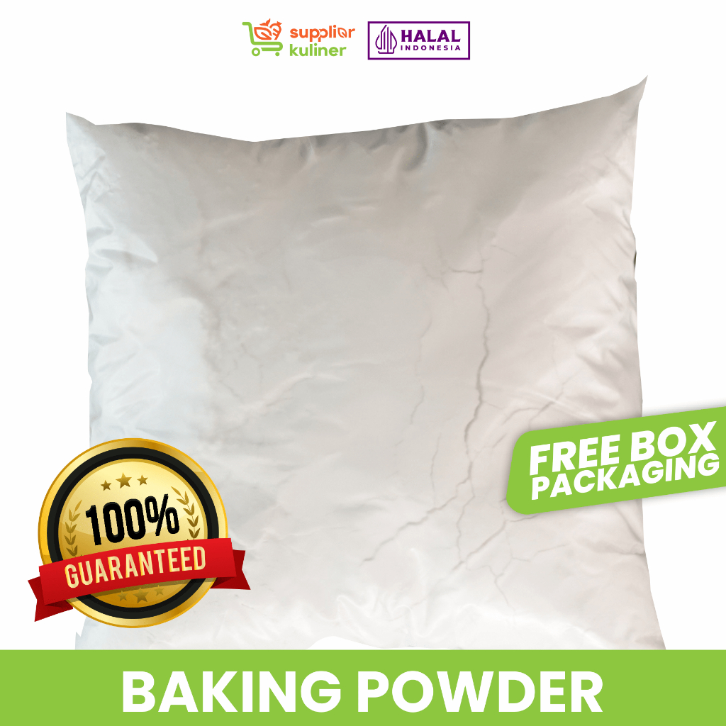 

BAKING POWDER HERCULES / BUBUK PENGEMBANG ALAMI UNTUK KUE