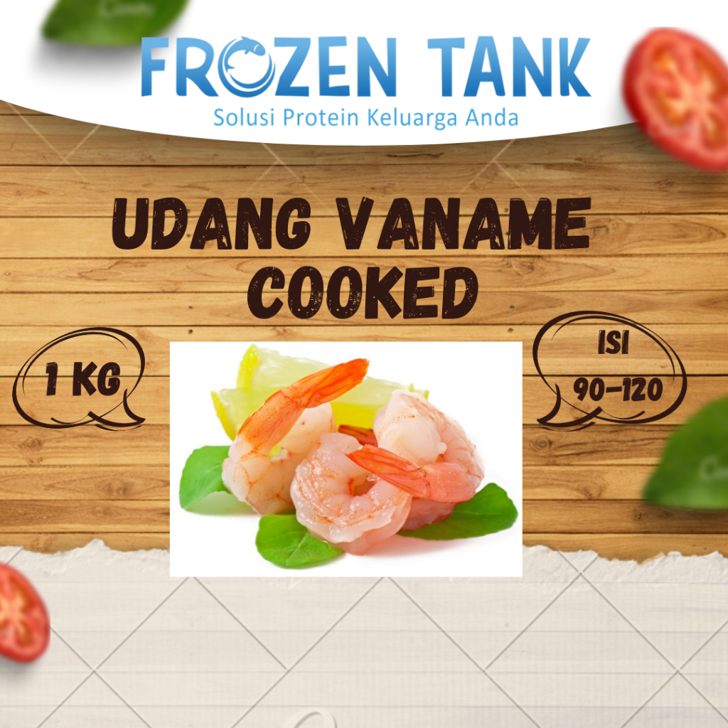 

Udang Vaname Cooked 1Kg Siap Masak Bersih Tanpa Pengawet