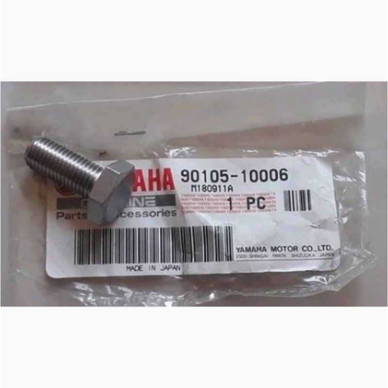 Baut Segitiga Atas Original Genuine Yamaha Rx king Scorpio z Vixion / 90105-10006