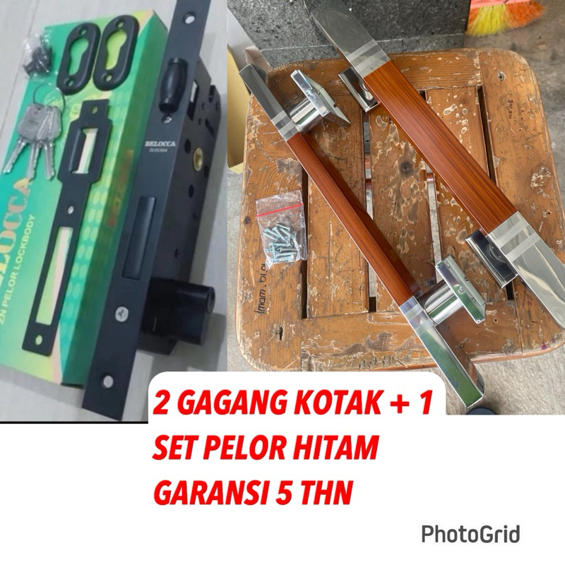 promo kunci pintu tarung/ kunci pintu kupu/ kunci pintu dobel/ handle kunci pintu Double/ 2 gagang 3