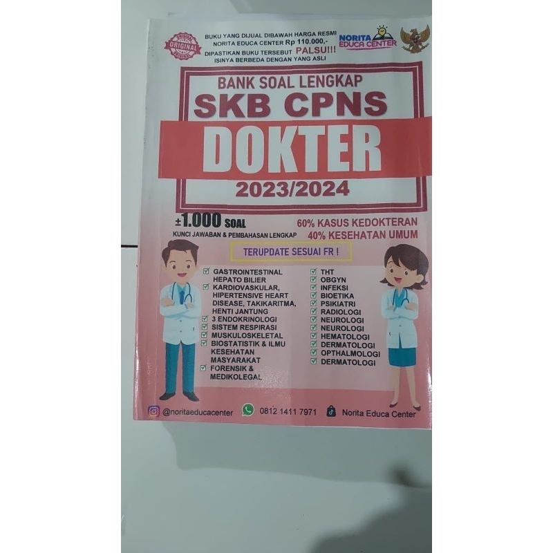 Buku SKB CPNS DOKTER 2024