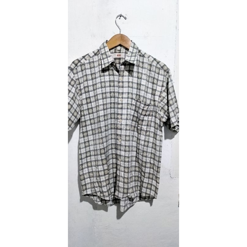 Atasan Baju Kemeja Pria Gufo Lengan Pendek