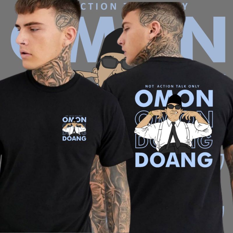 kaos tshirt baju omon omon omon doang tersedia warna2 lain
