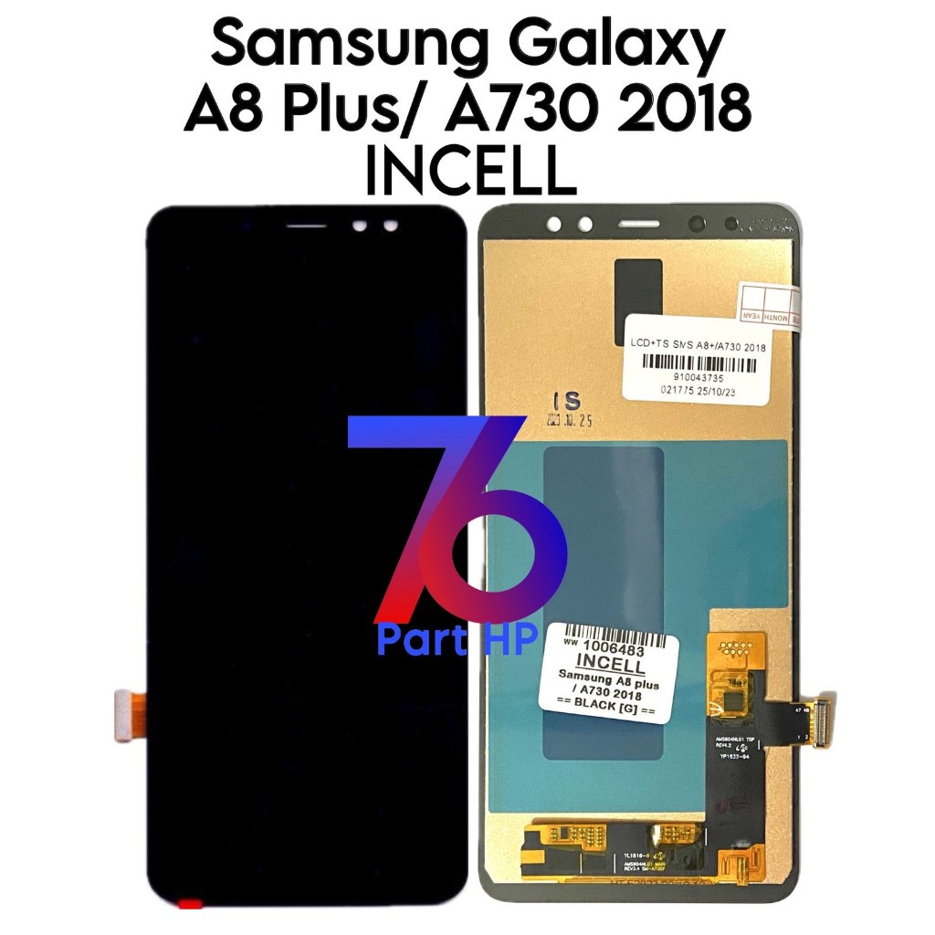 INCELL - LCD Touchscreen Fullset Samsung Galaxy A8+ 2018 / A8 Plus / A730 / A730F / SM-A730F