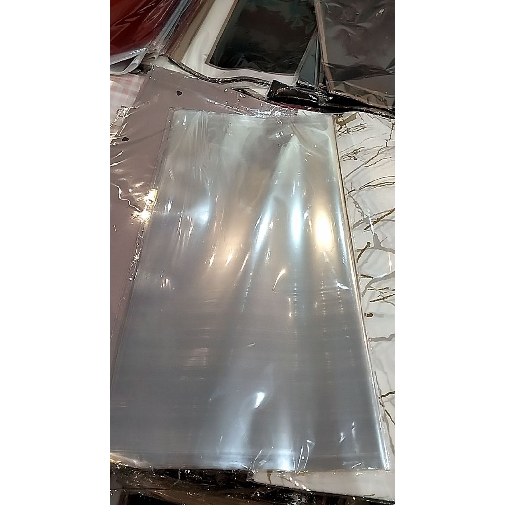 

SUPPLYFLORIST - 5 LEMBAR KERTAS WRAPPING TRANSPARAN POLOS / BENING POLOS