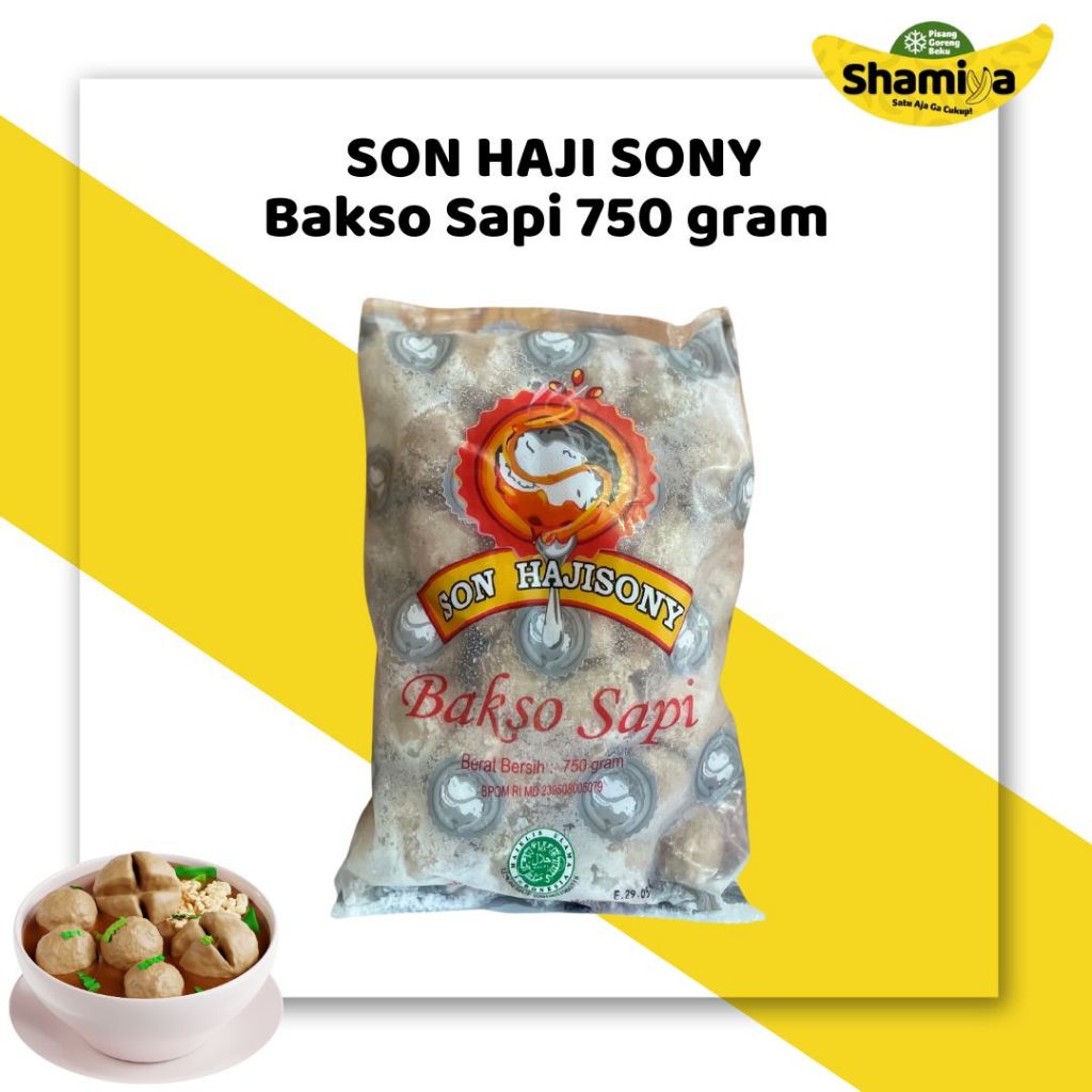 

Bakso Son Haji Soni 750 Gram