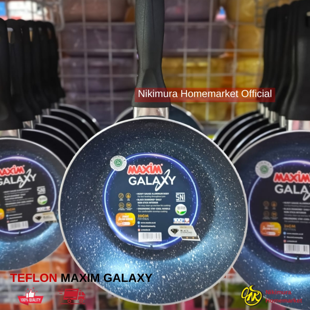 Teflon Wajan Maxim Galaxy Teflon Anti Lengket