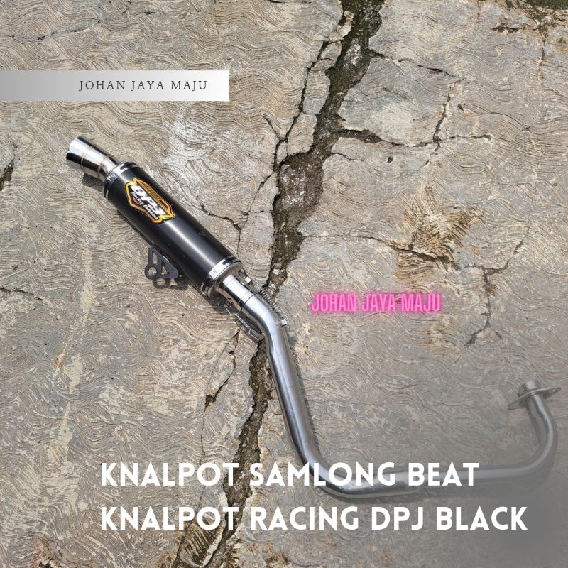 Knalpot Samlong Beat Knalpot Racing DPJ Beat karbu, beat street, beat esp, beat fi, beat deluxe