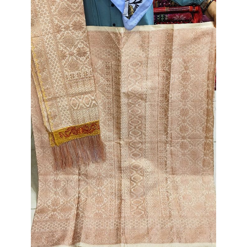 Songket Palembang Tenun Mesin