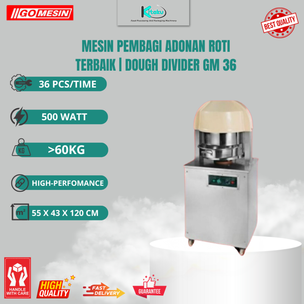MESIN PEMBAGI ADONAN ROTI DOUGH DIVIDER GM-36