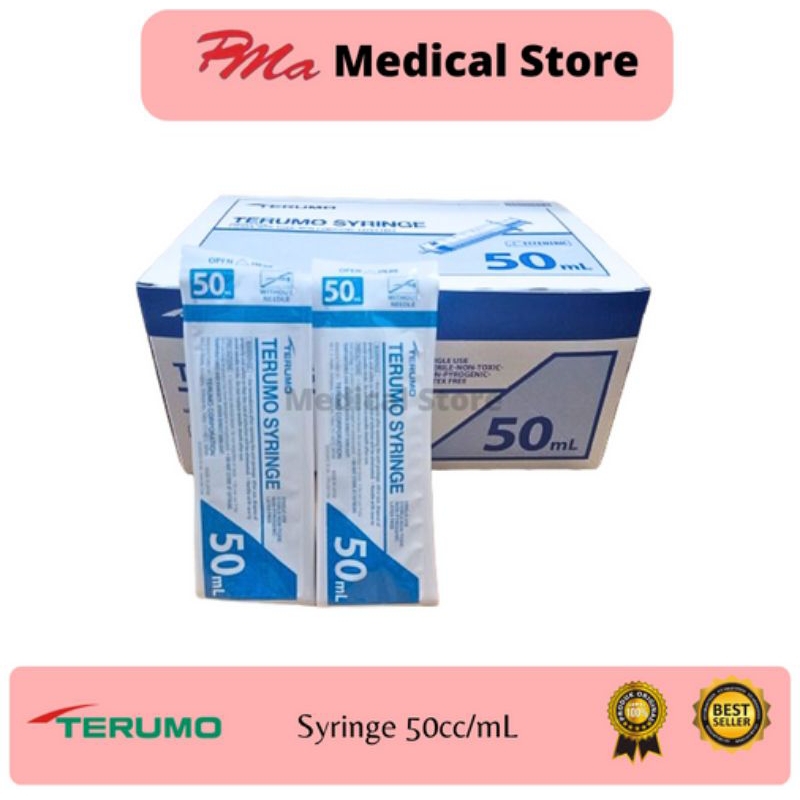 Syringe Terumo 50cc Eccentric Harga/Box