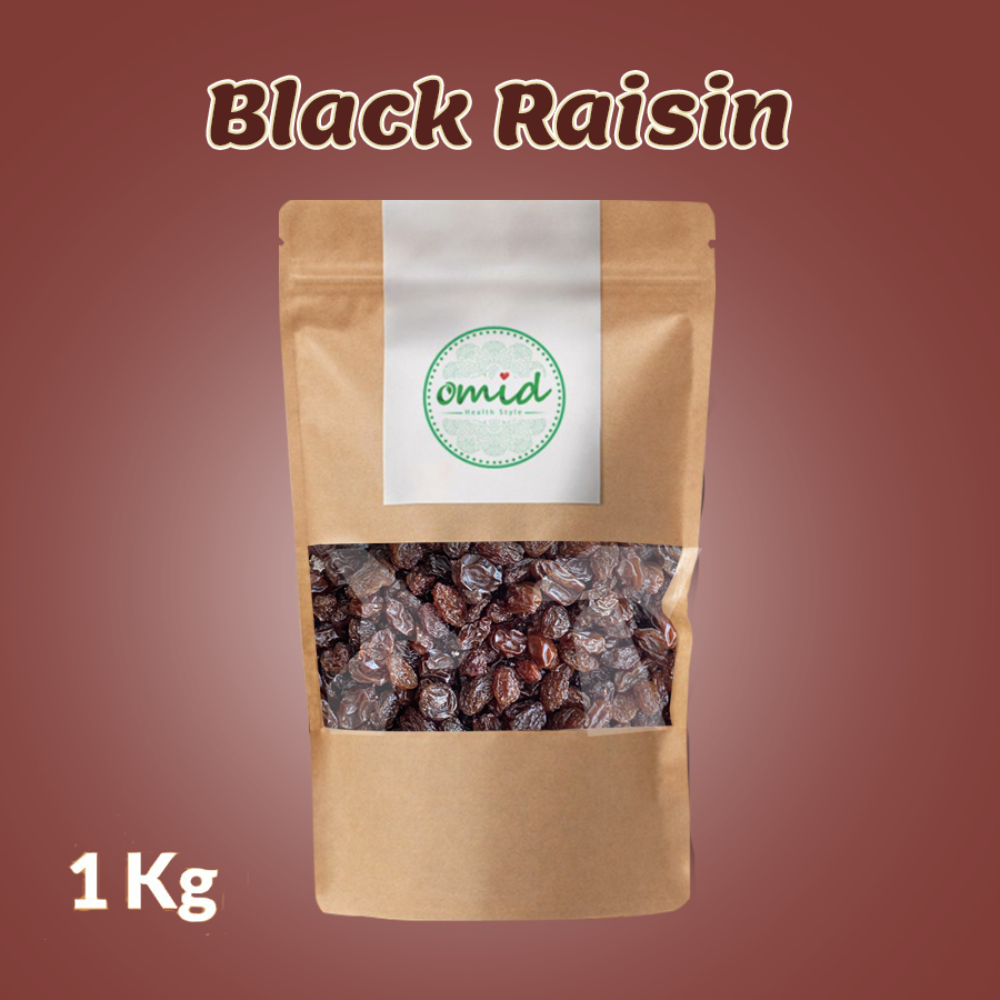 

1 Kg - Organic Black Raisins | Kismis Hitam Organik