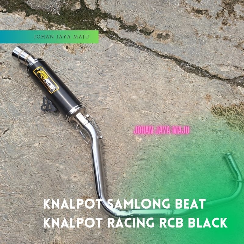 Knalpot Samlong Beat Knalpot Racing RCB Beat karbu, beat street, beat esp, beat fi, beat deluxe