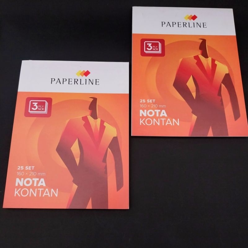 

(1 pcs) Buku Nota Kontan 3 ply Paperline / Nota Besar Rangkap 3 NCR