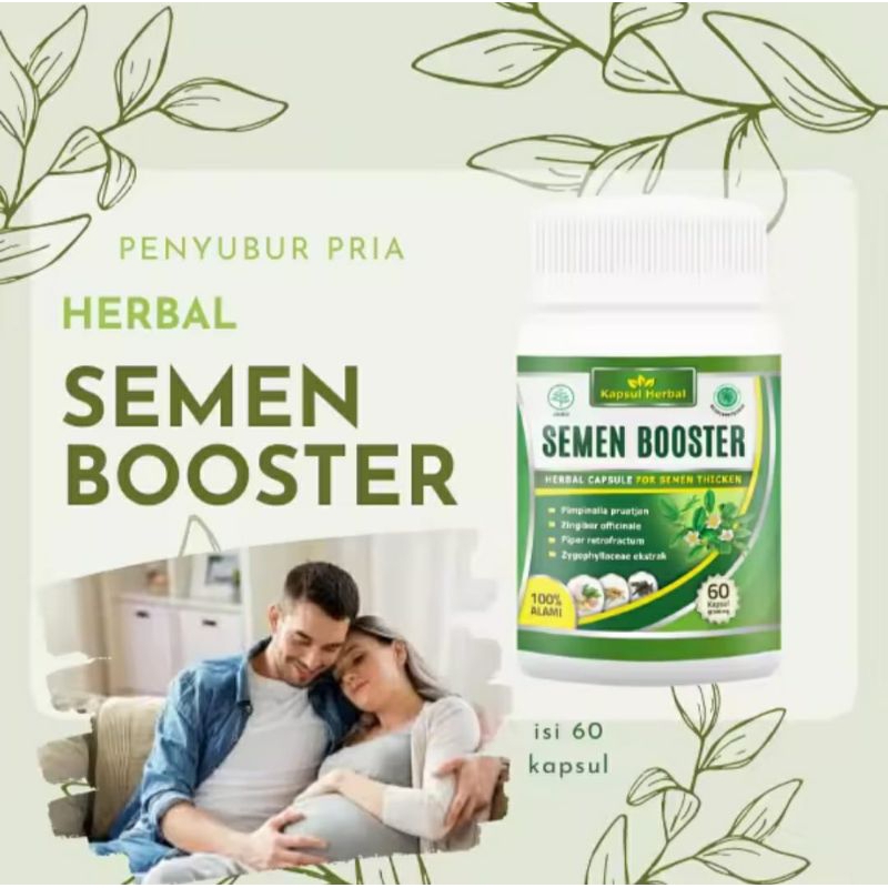 SEMEN BOOSTER ASLI 100% ORIGINAL OBAT PENYUBUR PENGENTAL PENAMBAH SPERMA ORI KAPSUL HERBAL PROMIL PR