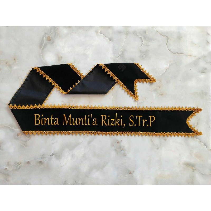 1 HARI JADI SELEMPANG WISUDA BLUDRU BORDIR