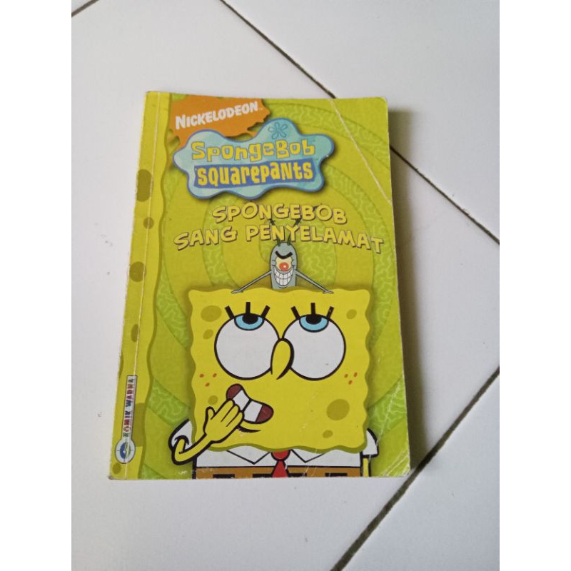 Komik Spongebob Squarepants edisi Spongebob Sang Penyelamat