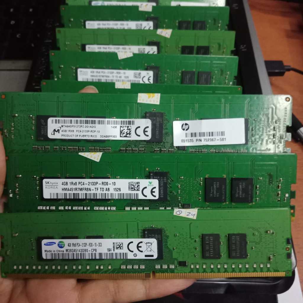 Memory Ram Server SK hynix 4GB 1RX8 PC4-2133P ECC REGISTERED DDR4