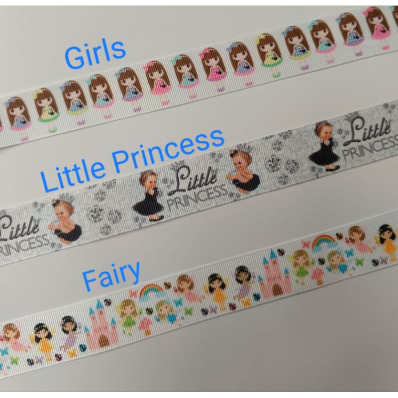 

Pita Grosgrain Import 1" Girls - Little Princess - Fairy