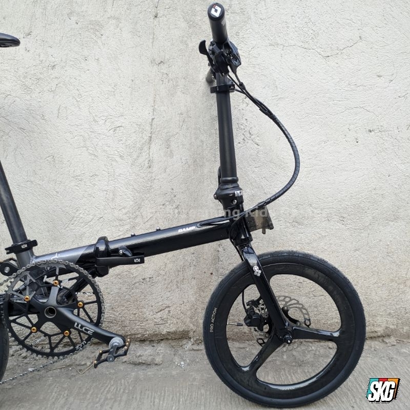 Sepeda camp Hazy 11 Speed velg Trispoke Carbon