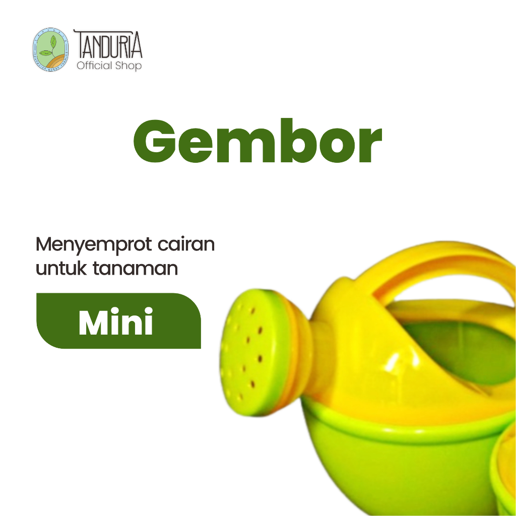 TANDURIA -  Gembor Siram Plastik Mini Alat Penyiram Tanaman