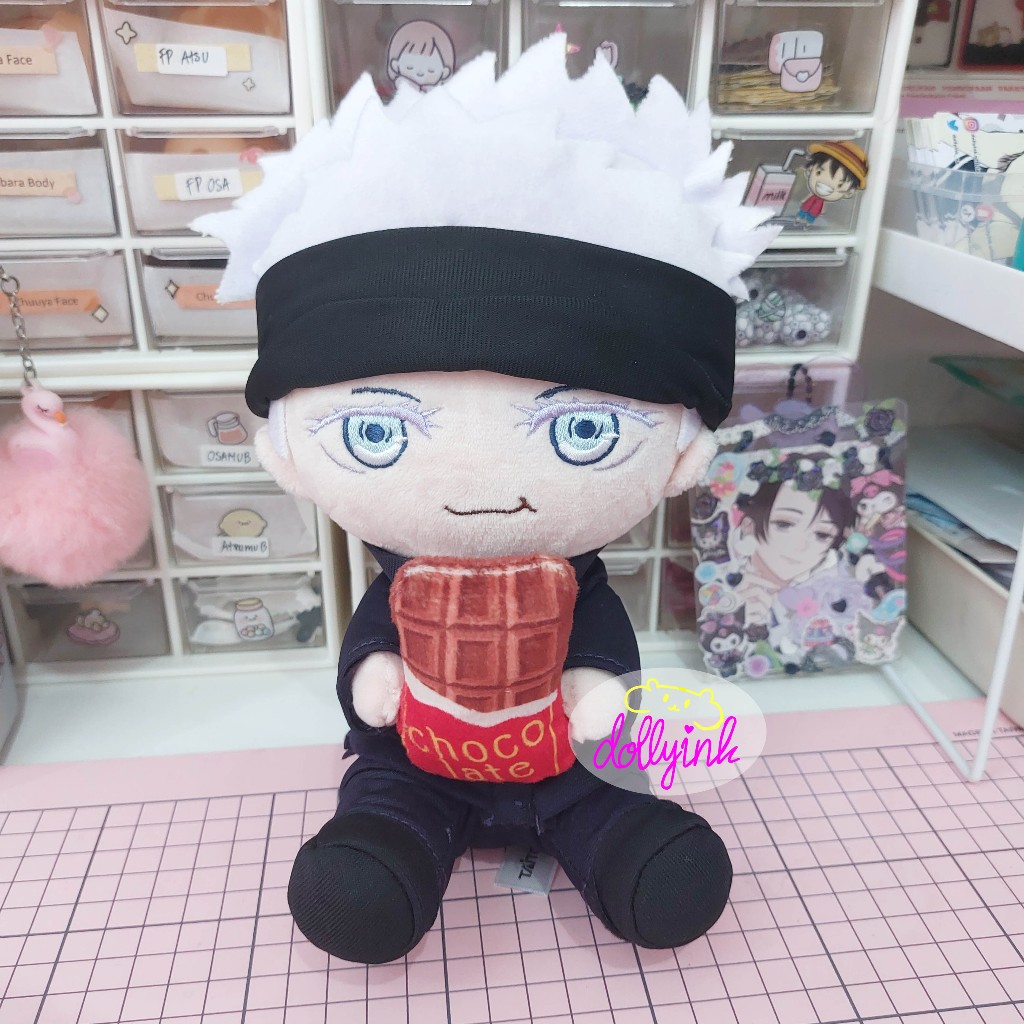 [JAJANAN JPN]Nuigurumi Hagu Hagu Gojo Satoru Jujutsu Kaisen/Gojo Hagu Hagu 20cm/boneka jujutsu kaise