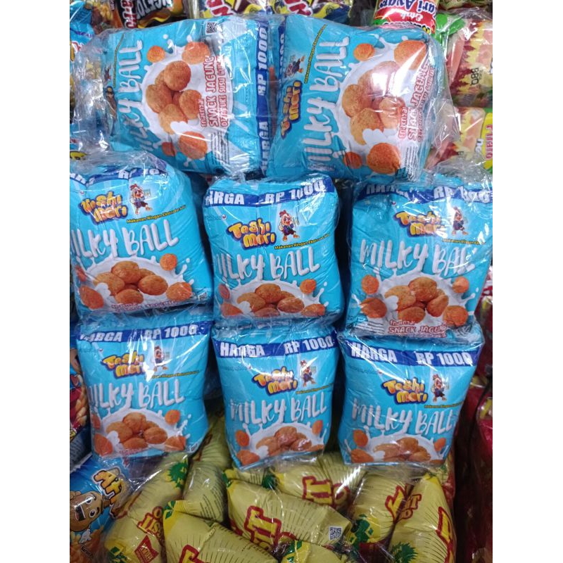 

Snack Milky Ball 1renteng isi 10pcs