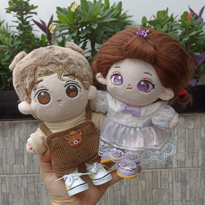 Boneka Sepasang Oppa dan Eonni Korea 20cm