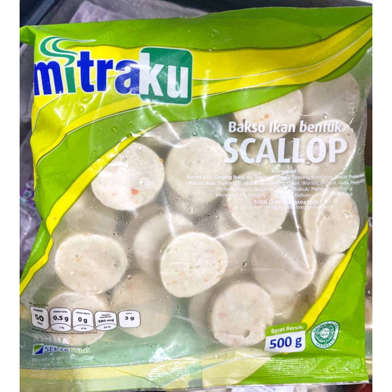 

mitraku scallop 500g